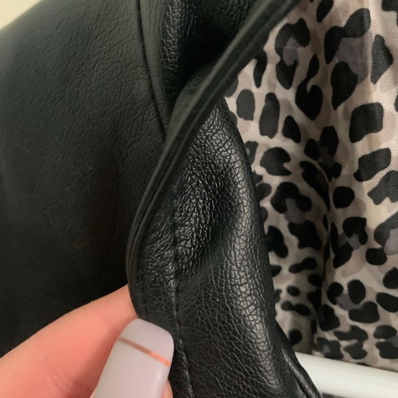 Jessica Simpson leather jacket - Picture 3 of 3